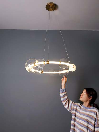 Puppet Round Chandelier-Sylvia Space