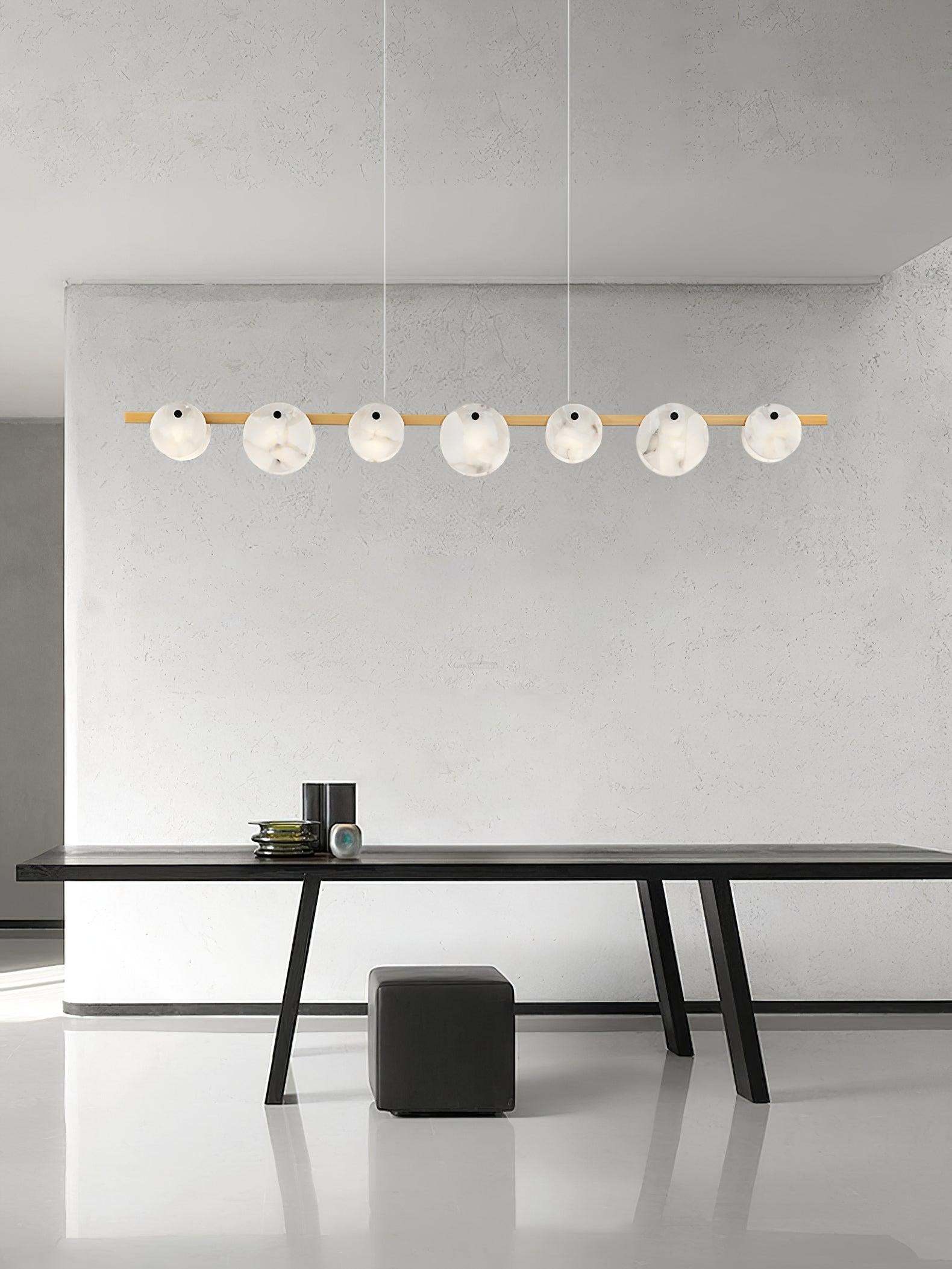 Trinidad Linear Dining Room Chandelier-Sylvia Space