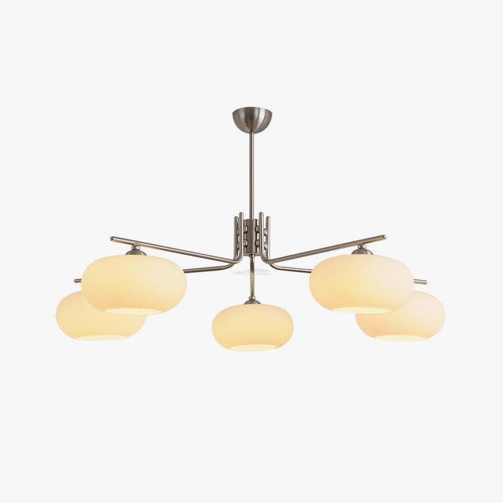 Barndon Round Chandelier-Sylvia Space
