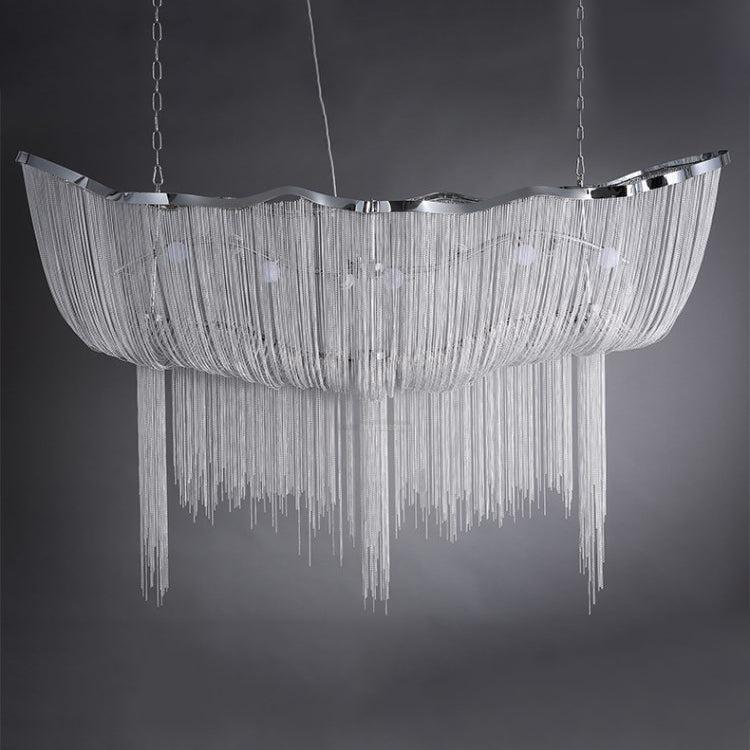 Shimmering Chandelier with Chains-Sylvia Space