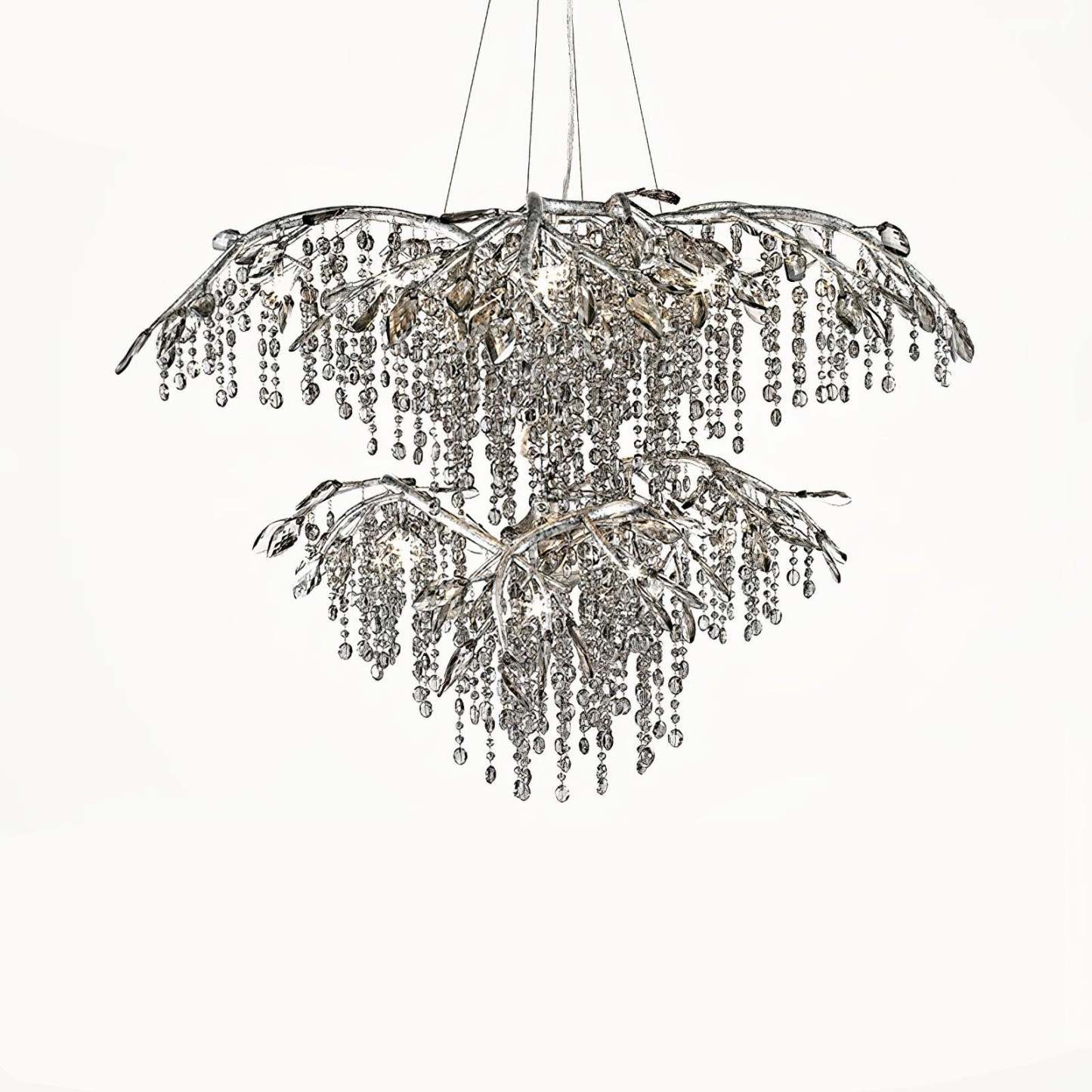 Autumn Twilight Round/Linear Chandelier-Sylvia Space