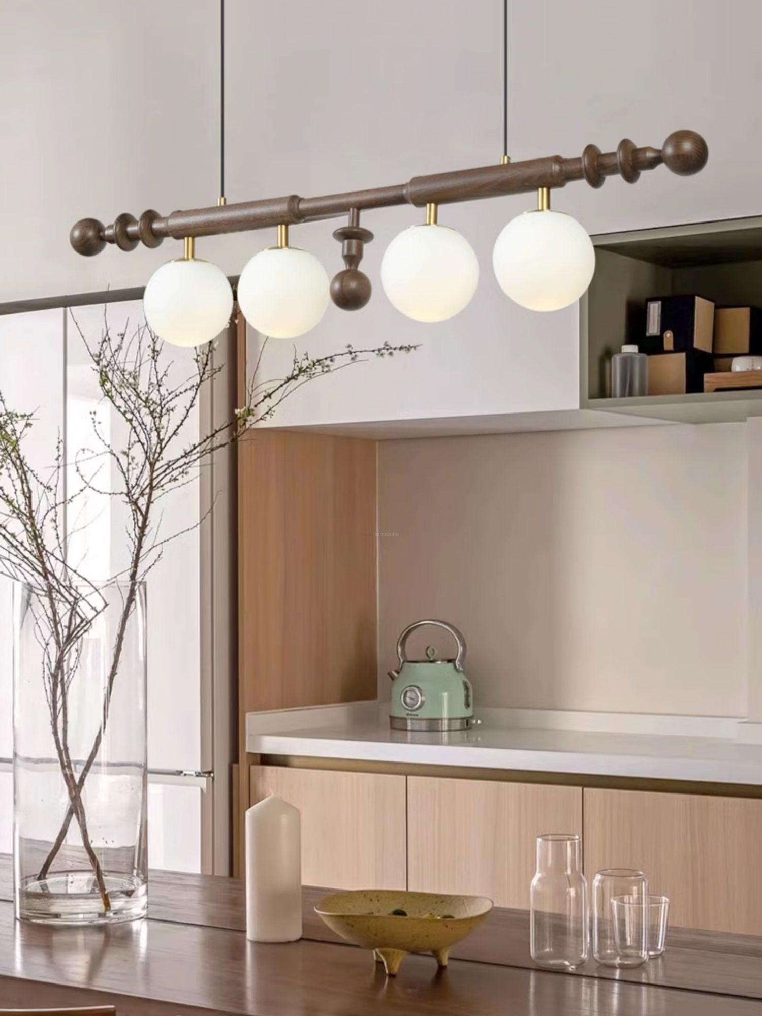 Roman Column Linear Chandelier-Sylvia Space