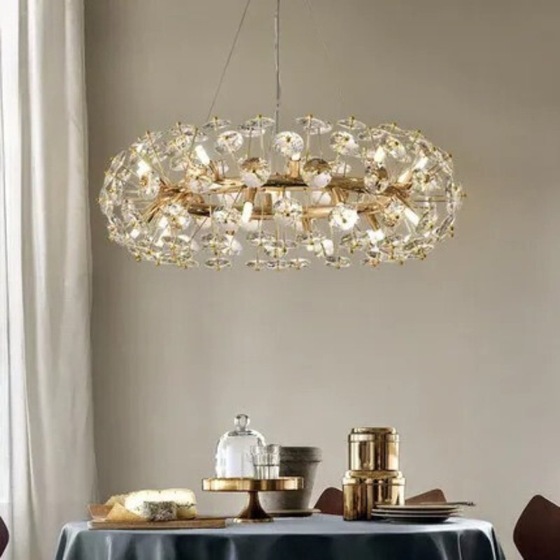 Eclatium Round Chandelier-Sylvia Space