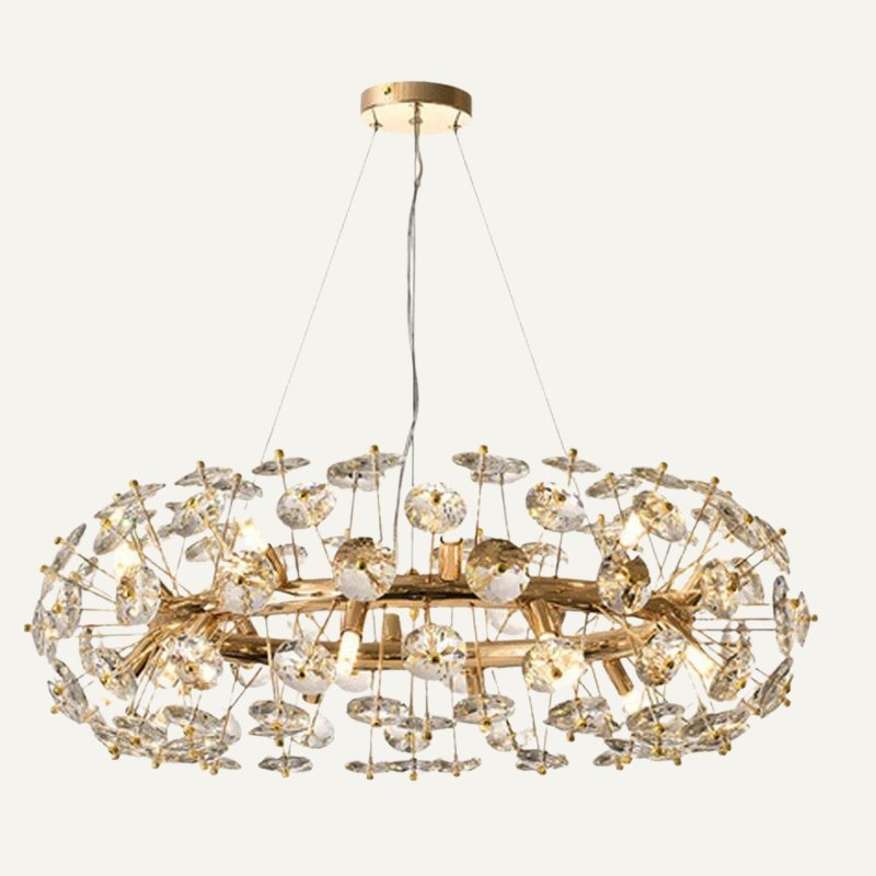 Eclatium Round Chandelier-Sylvia Space