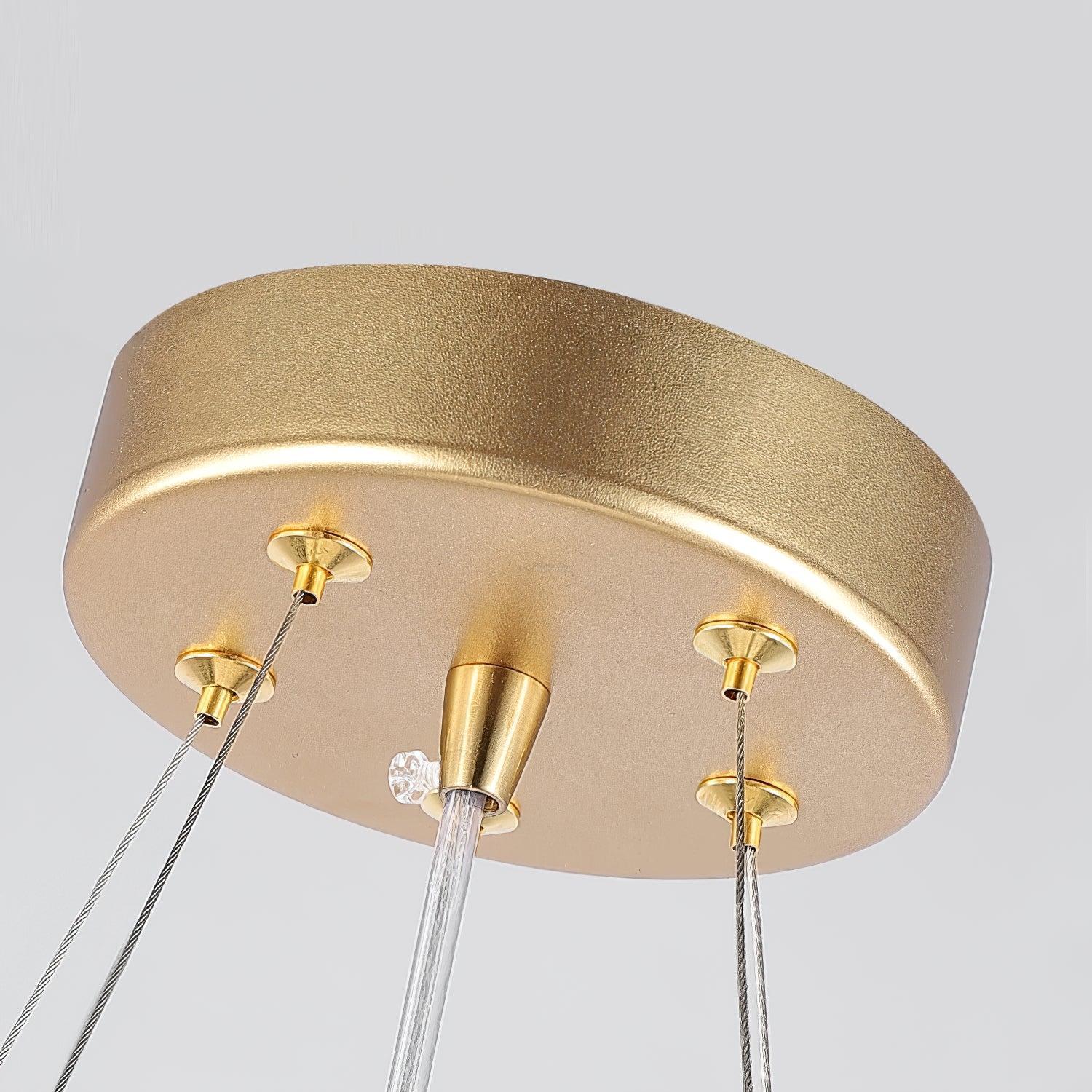 Aqua Funnel Chandelier with 8/10/12 heads-Sylvia Space