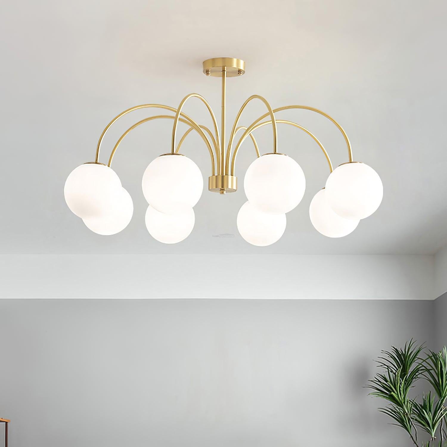 Orillia Chandelier with 6/8 heads-Sylvia Space