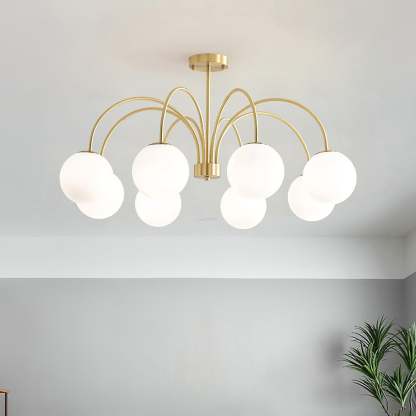 Orillia Chandelier with 6/8 heads-Sylvia Space