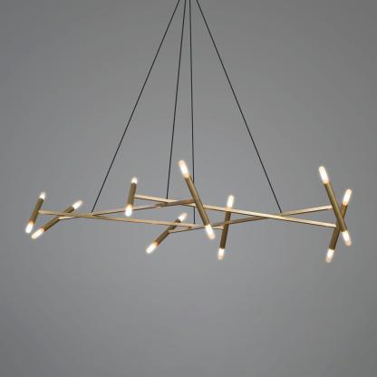 Le Diamant Chandelier with 20 heads-Sylvia Space