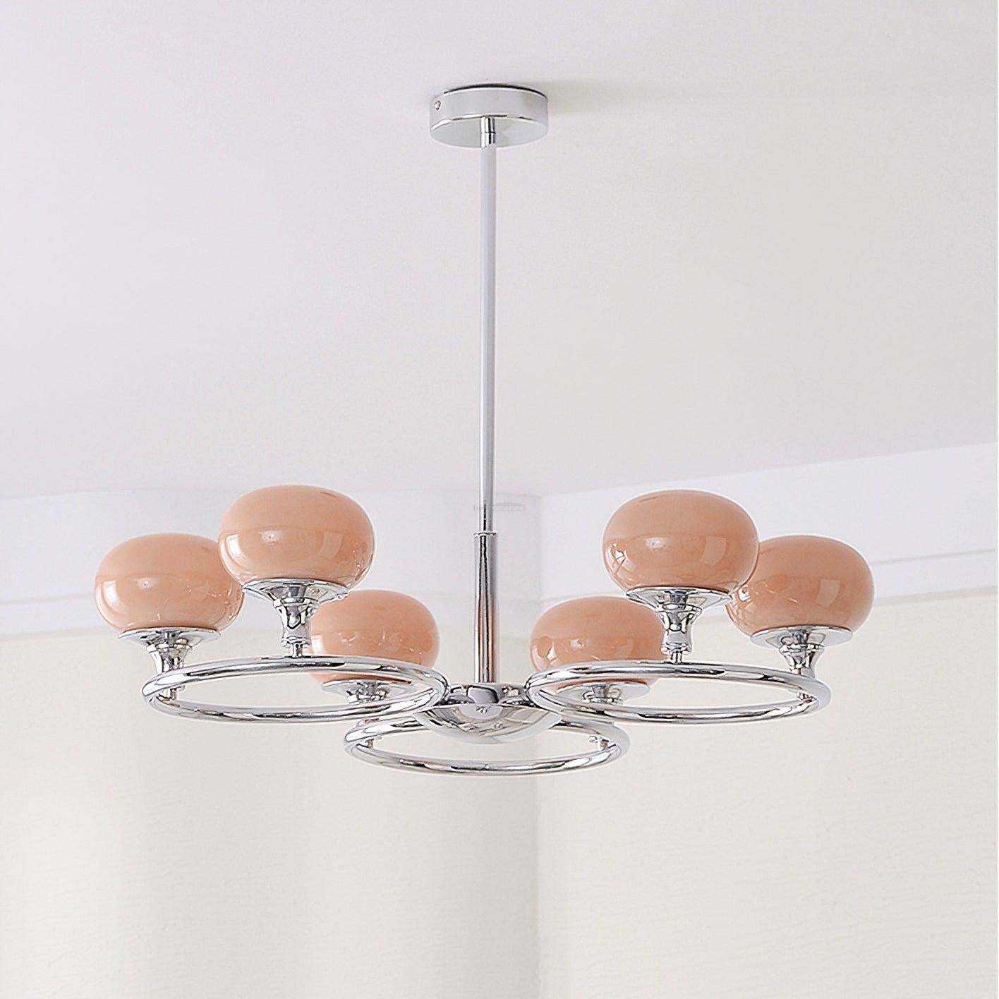 Ingersoll Round Chandelier  ∅ 31.5″-Sylvia Space