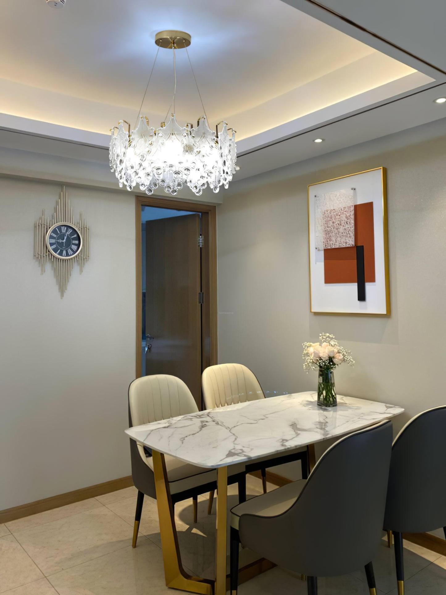 Vilary Chandelier Φ 15.7″-Sylvia Space