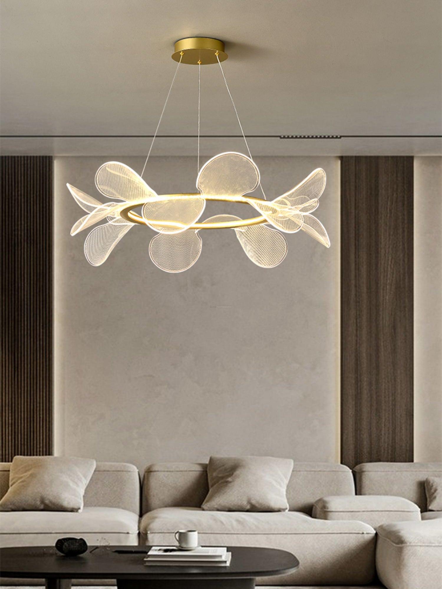 Bain Flying Flowers Style Chandelier-Sylvia Space