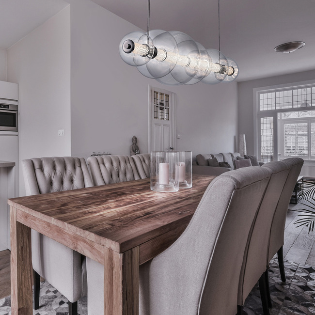 Atomo Linear Chandelier