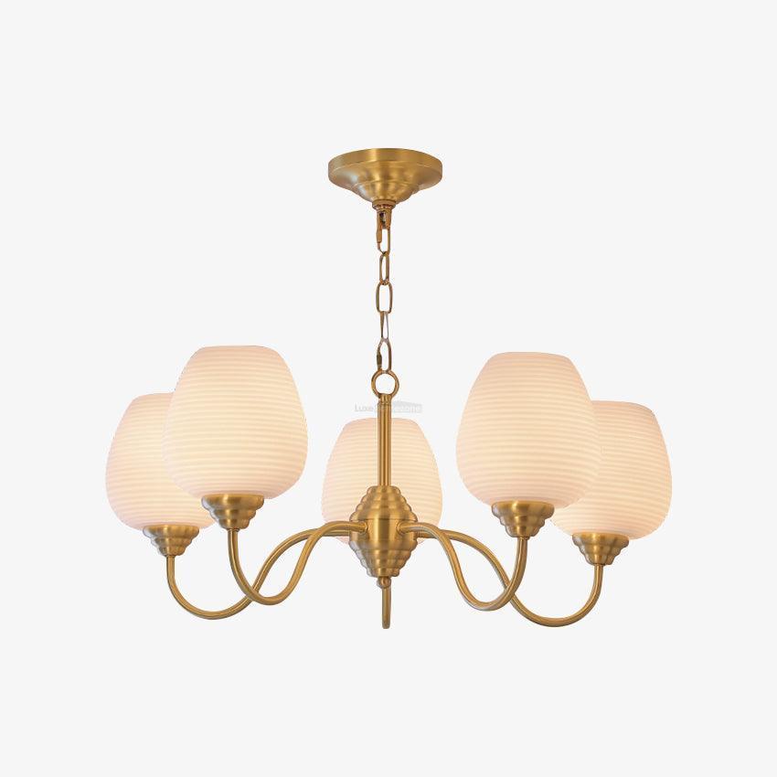 Endon Alton Chandelier with 3/5/8 heads-Sylvia Space