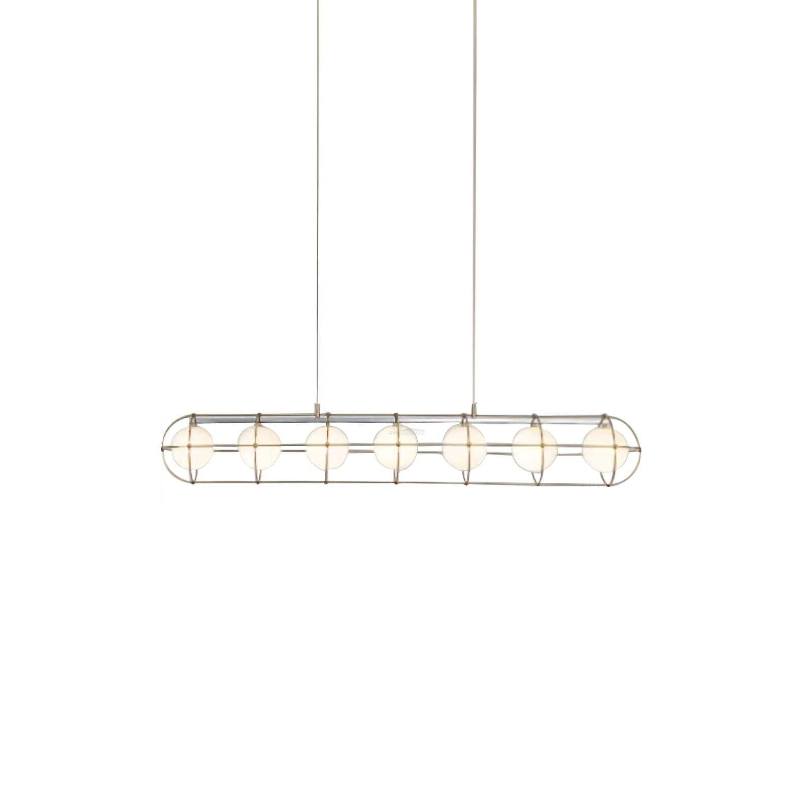 Maytoni Round/Linear Chandelier-Sylvia Space