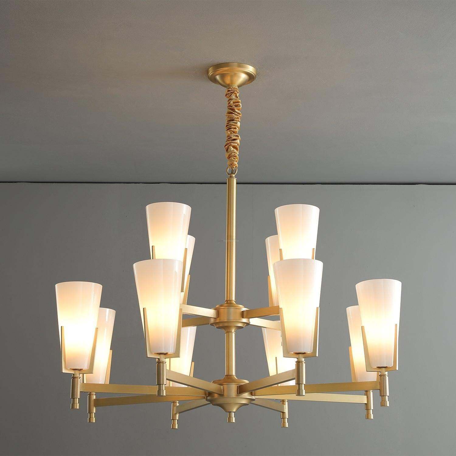 Upton Chandelier Φ 25.6″-Sylvia Space