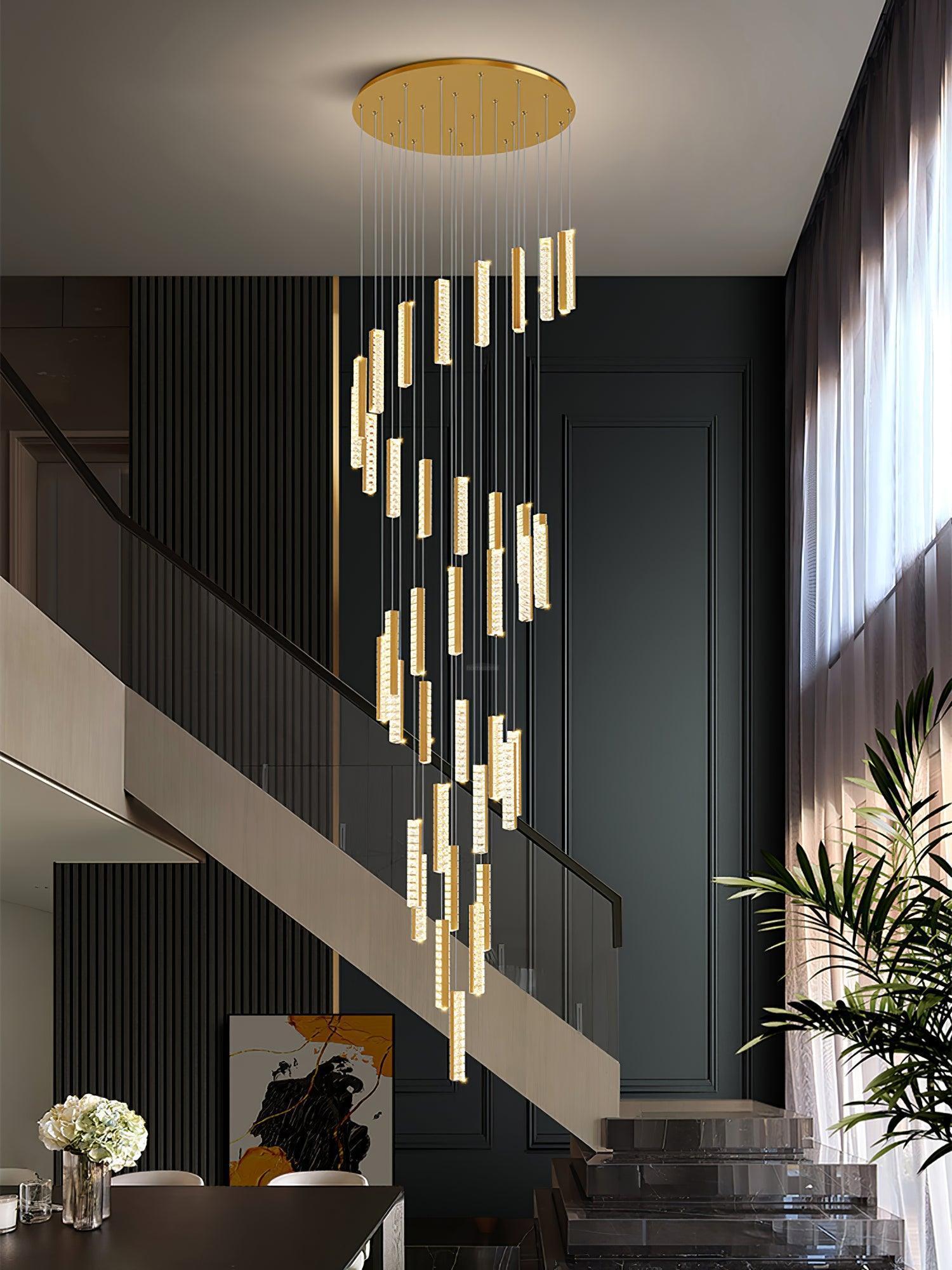 Villa Forci Chandelier with 12/15/18/21/24 heads-Sylvia Space