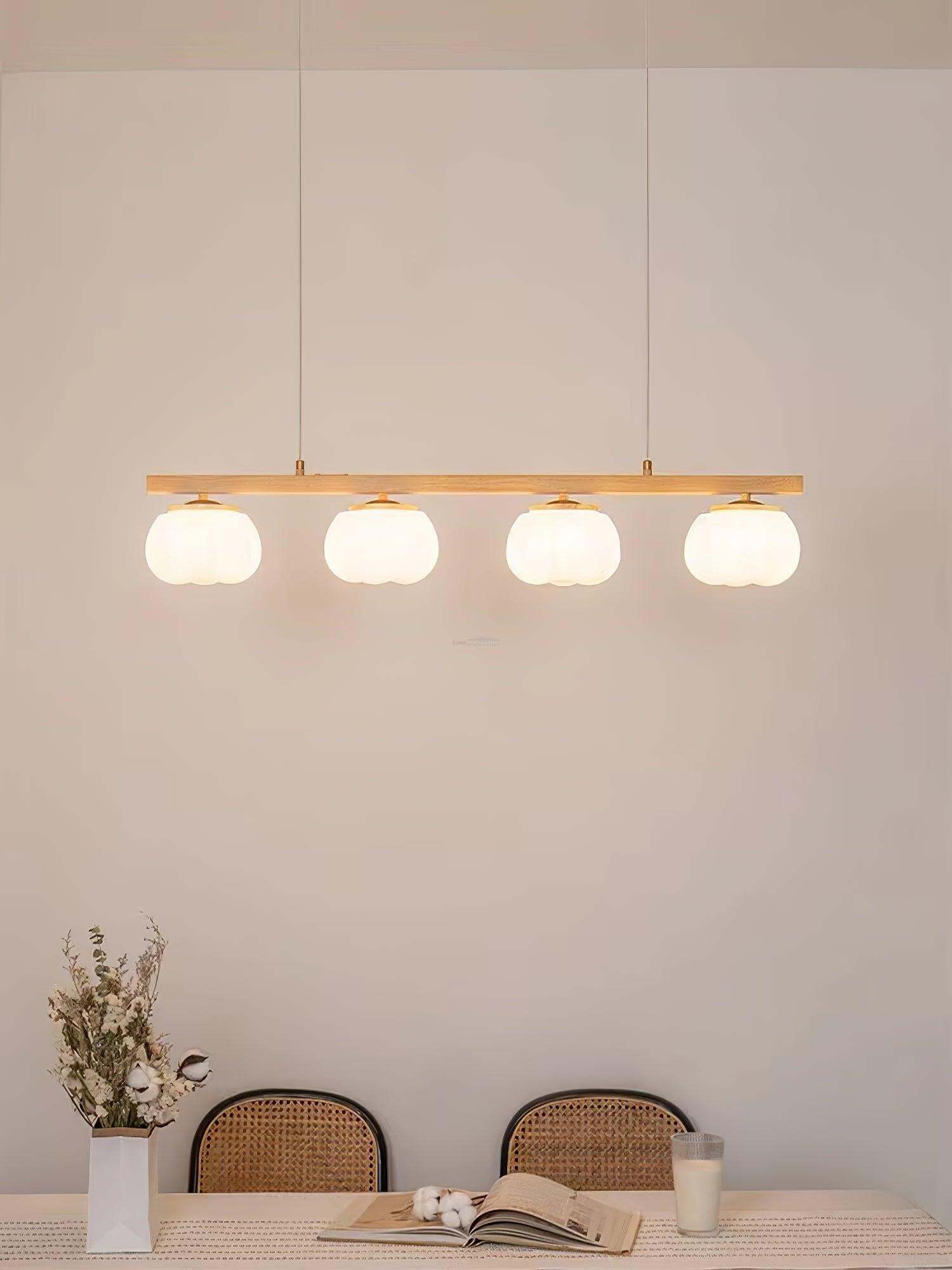 Cotton Balls Round/Linear Chandelier-Sylvia Space