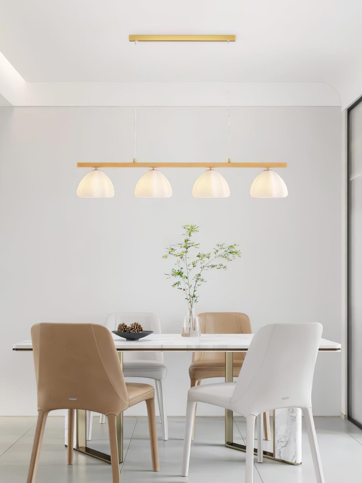 Little Clouds Round/Linear Chandelier-Sylvia Space