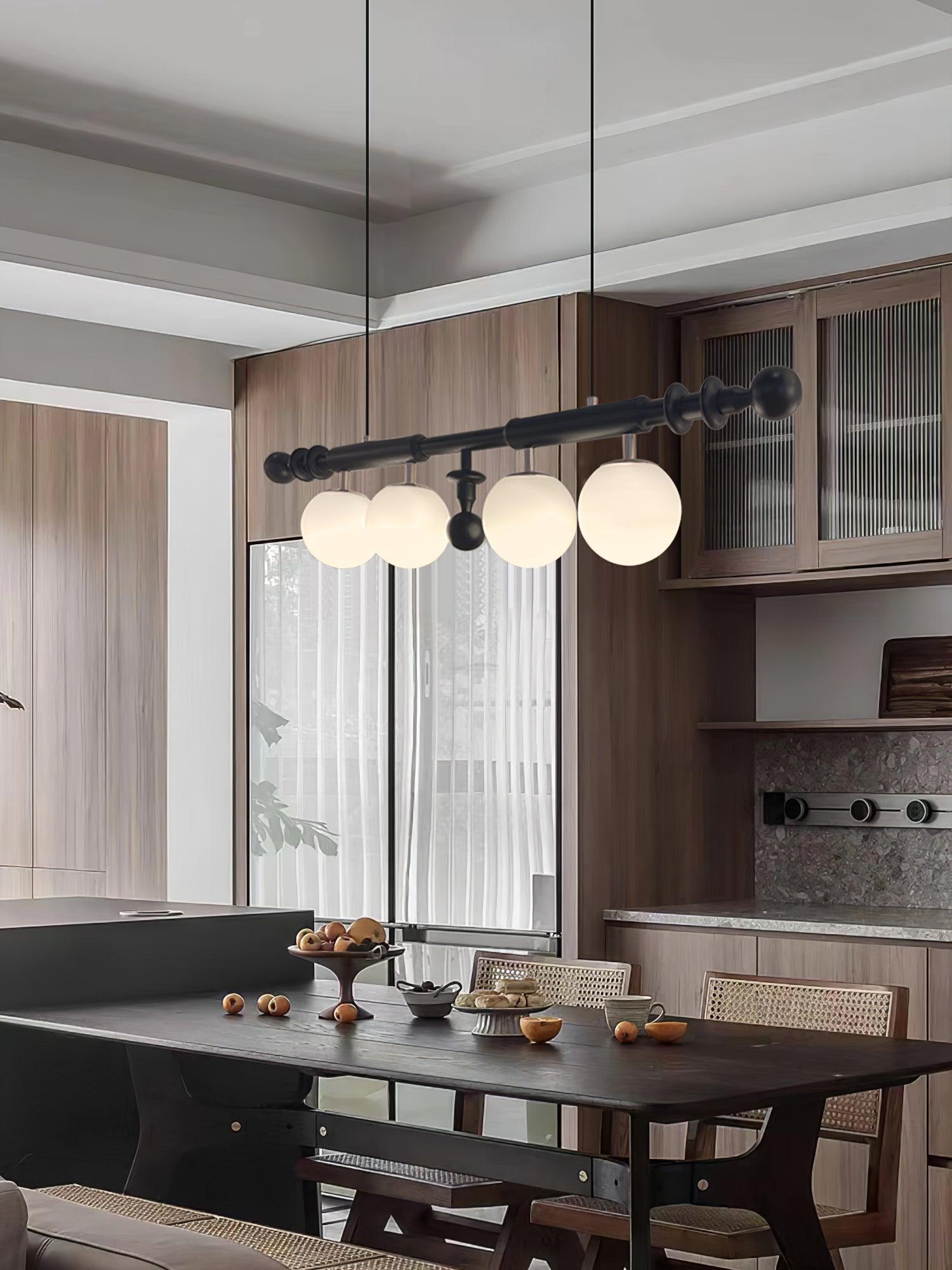 Roman Column Linear Chandelier-Sylvia Space