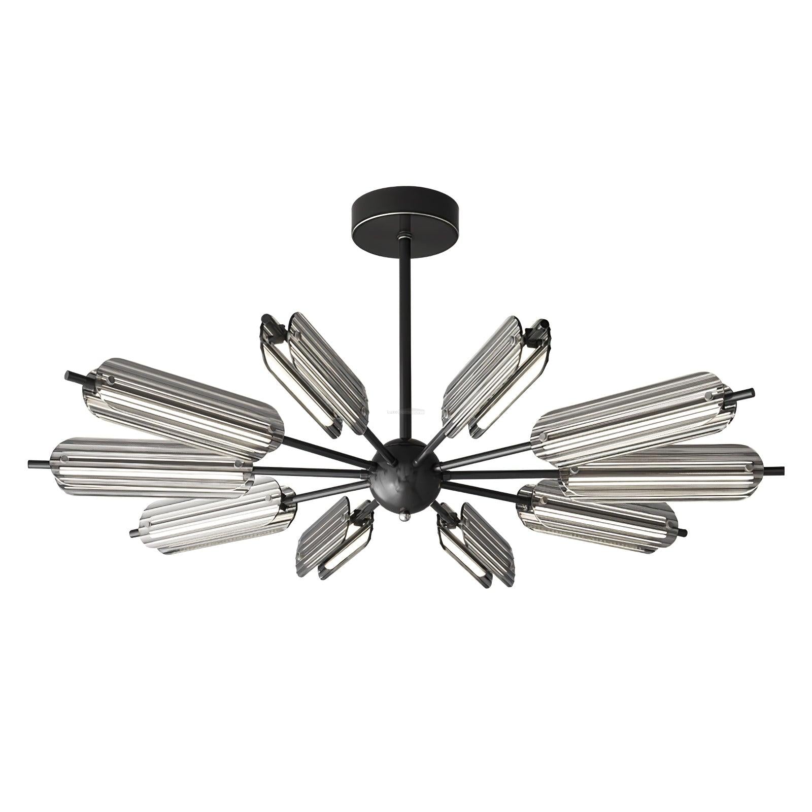 Sputnik Brass Chandelier with 6/8/10 heads-Sylvia Space