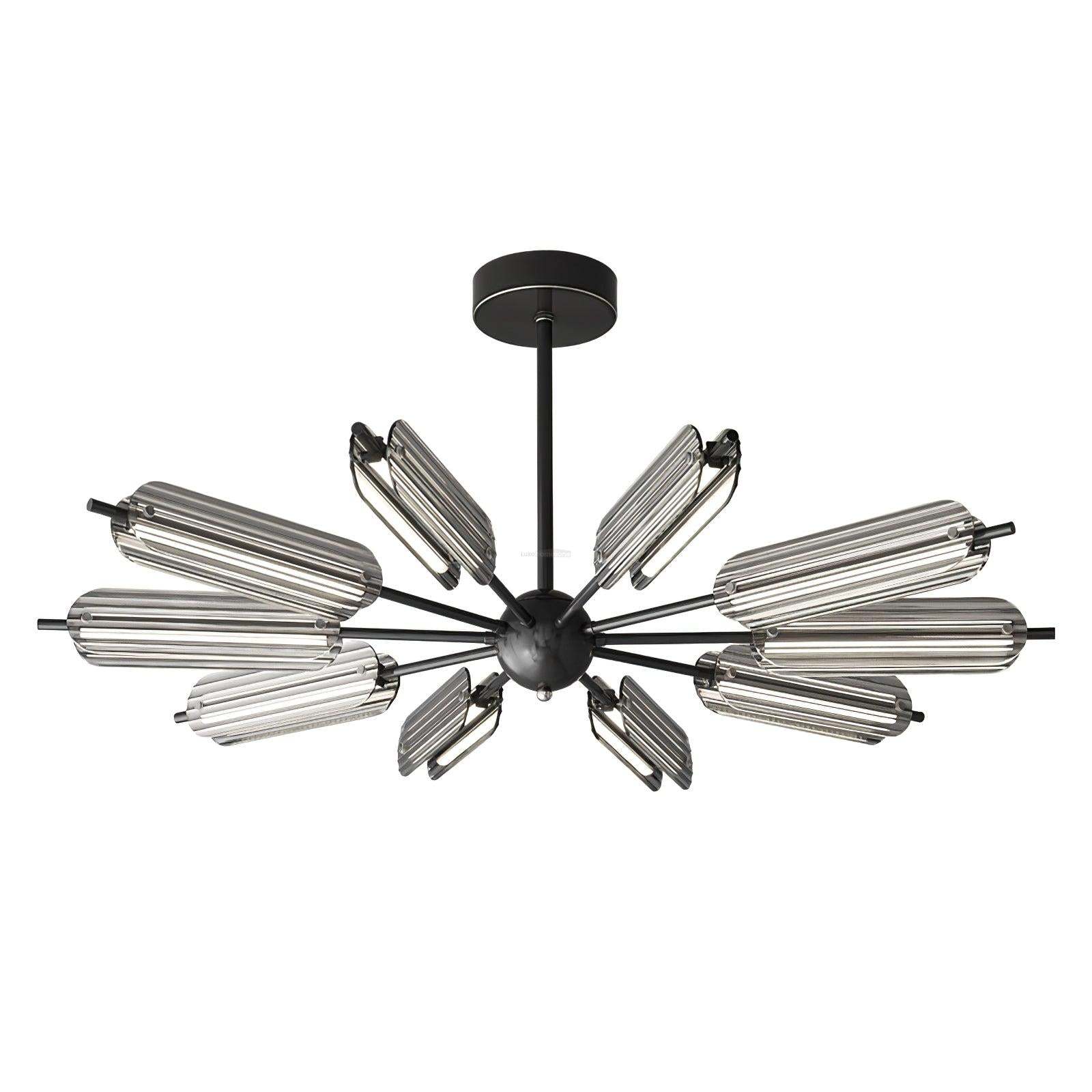 Sputnik Brass Chandelier with 6/8/10 heads-Sylvia Space