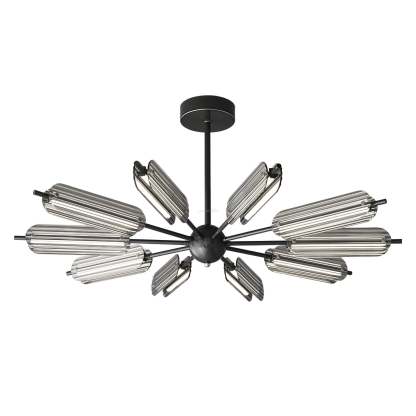 Sputnik Brass Chandelier with 6/8/10 heads-Sylvia Space