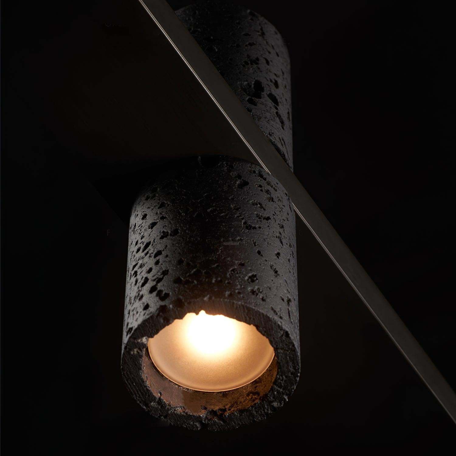 Meta Parallel Chandelier L 35.4″-Sylvia Space