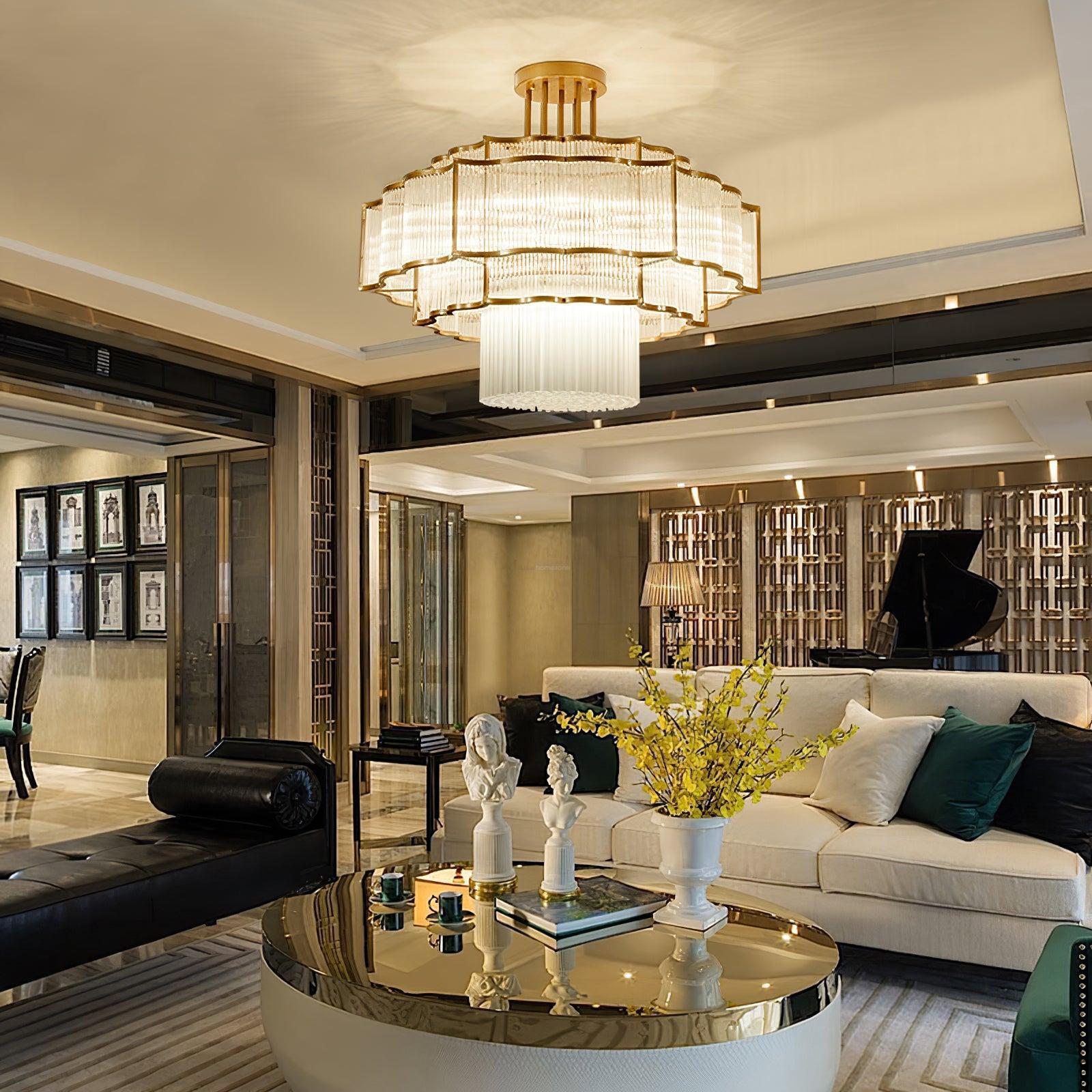 Pharo Ii Chandelier  ∅ 23.6″~39.4''-Sylvia Space