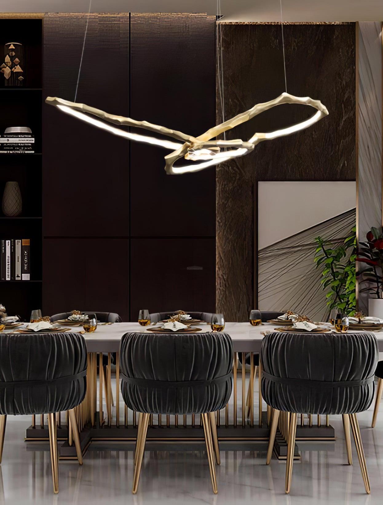 Cloud Rings Series Chandelier