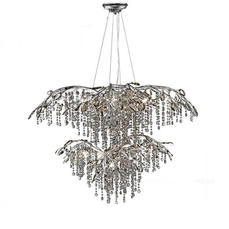 Autumn Twilight Round/Linear Chandelier-Sylvia Space