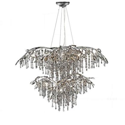 Autumn Twilight Round/Linear Chandelier-Sylvia Space