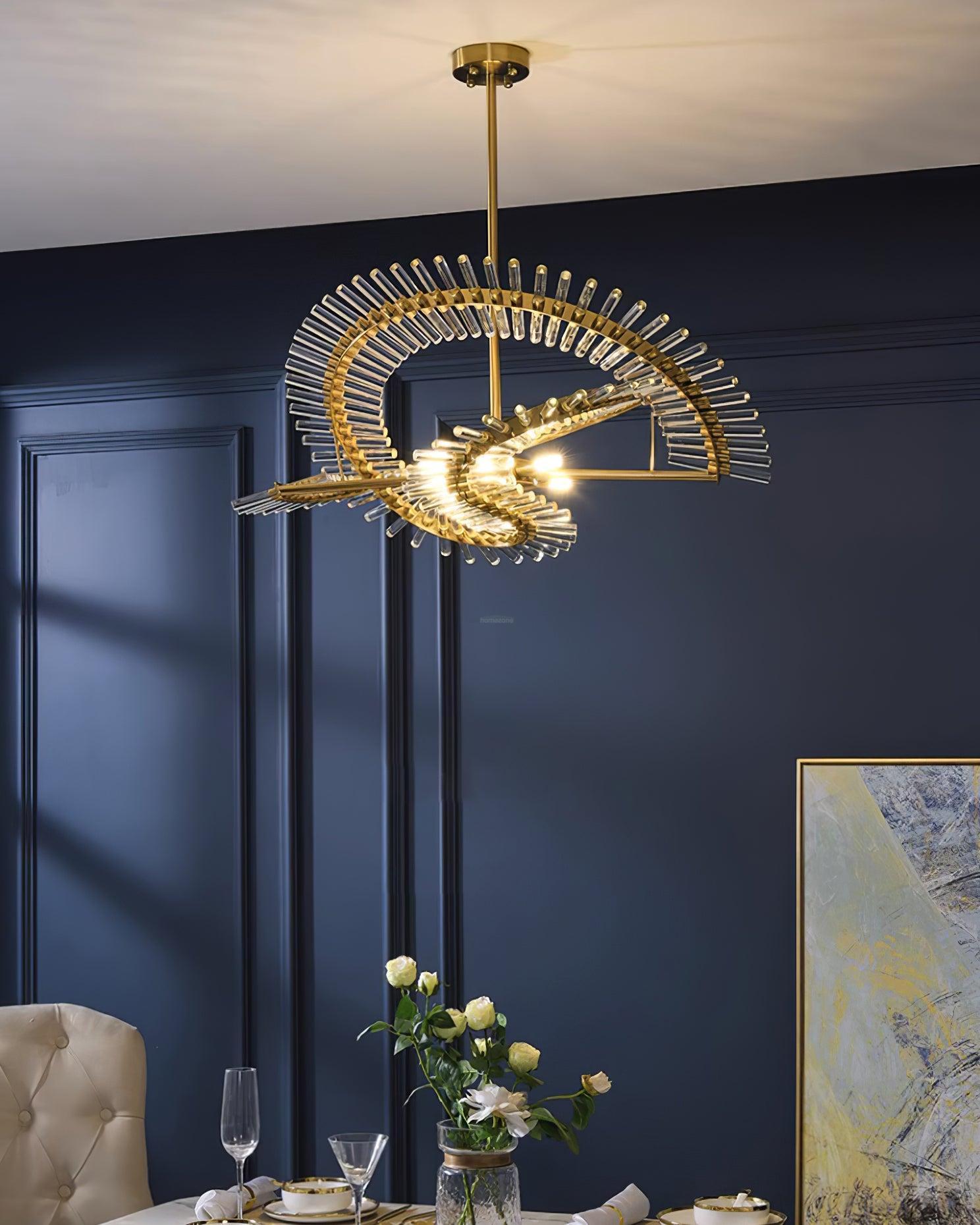 Waltz Art Chandelier ∅ 23.6″-Sylvia Space