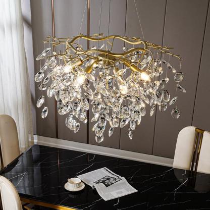Sofia Chandeliers ∅ 26.3″~39.3''-Sylvia Space