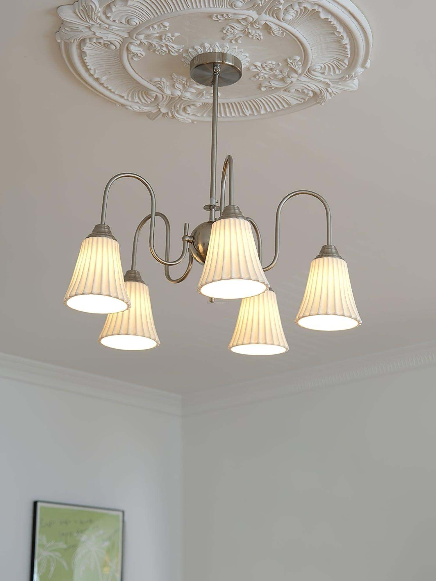 Esther Chandelier with 3/5/8 heads-Sylvia Space