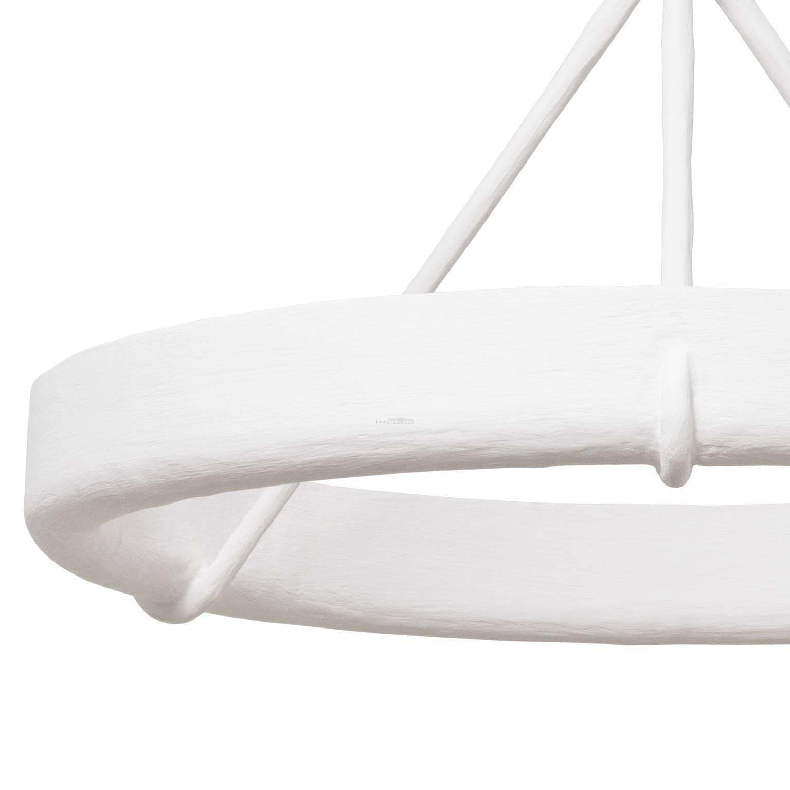 Tinsley Plaster Chandelier ∅ 23.6″/31.5''-Sylvia Space