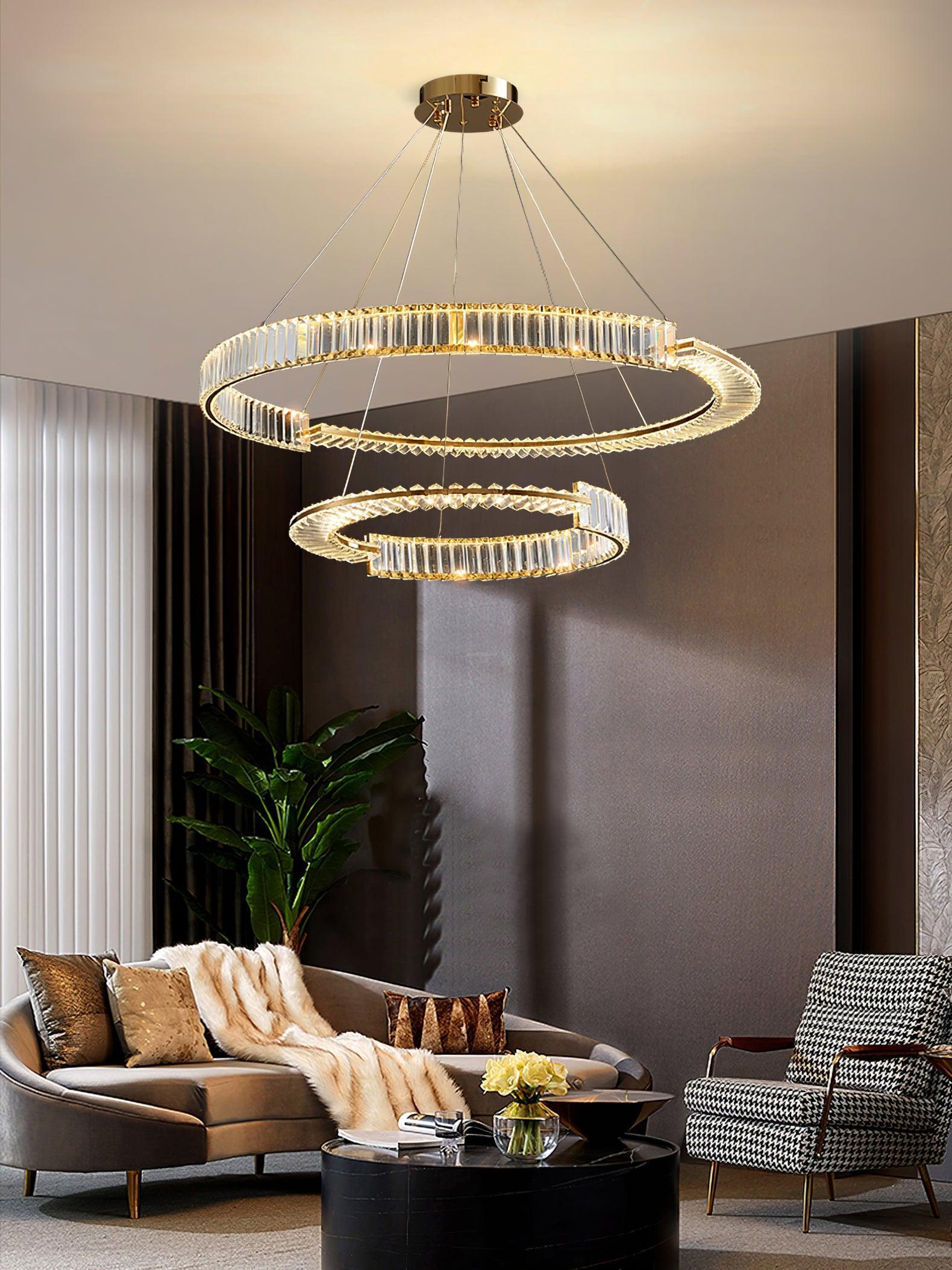 Stella Round Chandelier-Sylvia Space