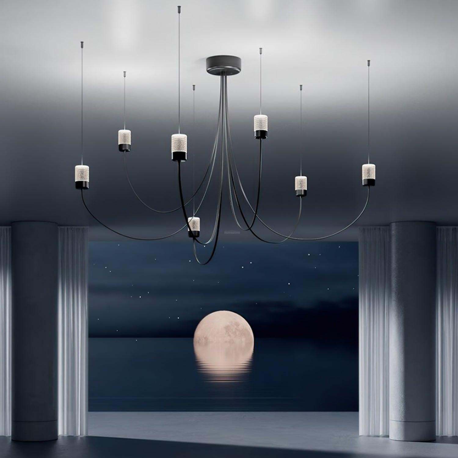 Swaying Chandelier with 5/7 heads-Sylvia Space