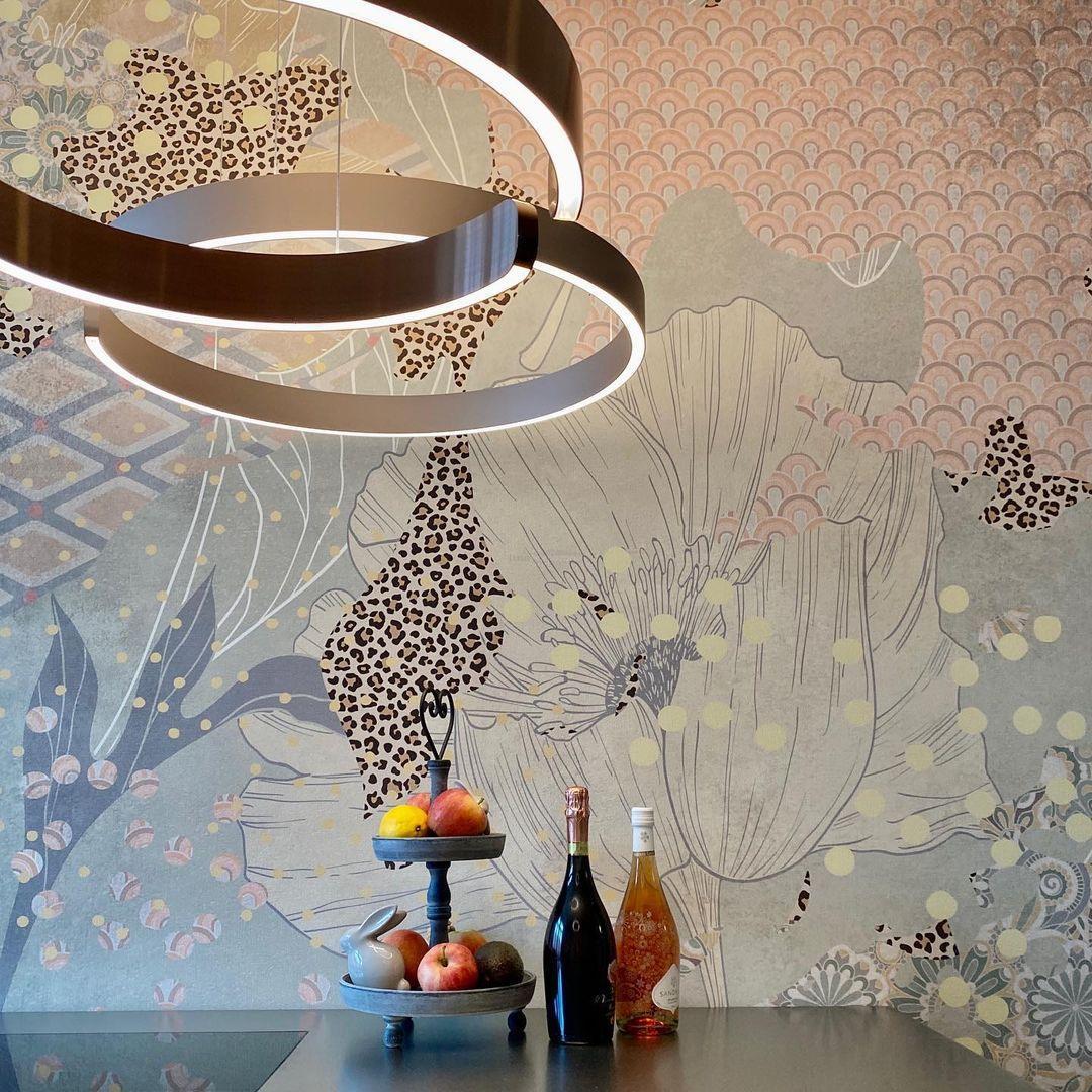 Circular Style Chandelier-Sylvia Space