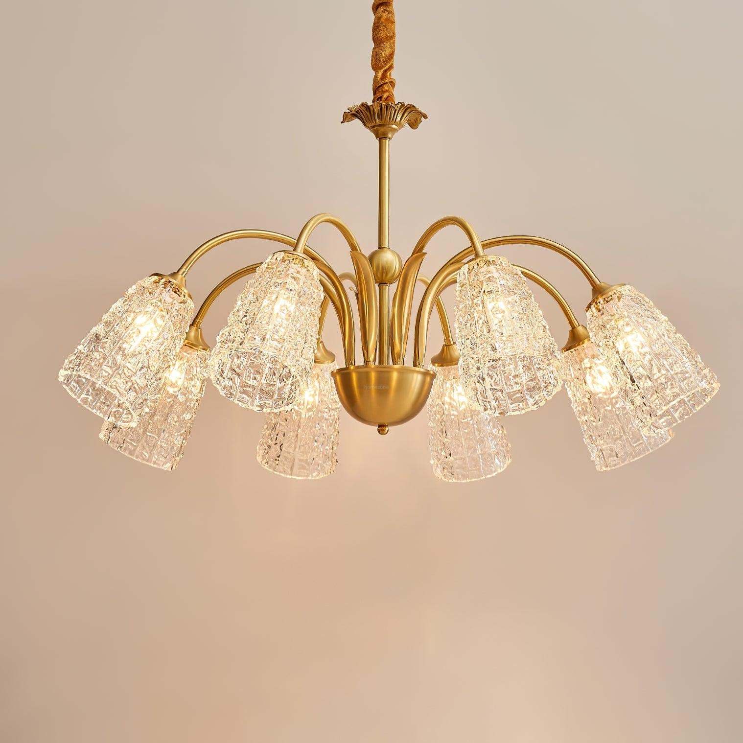 Nikoll Chandelier with 4/5/6/8/10 heads-Sylvia Space