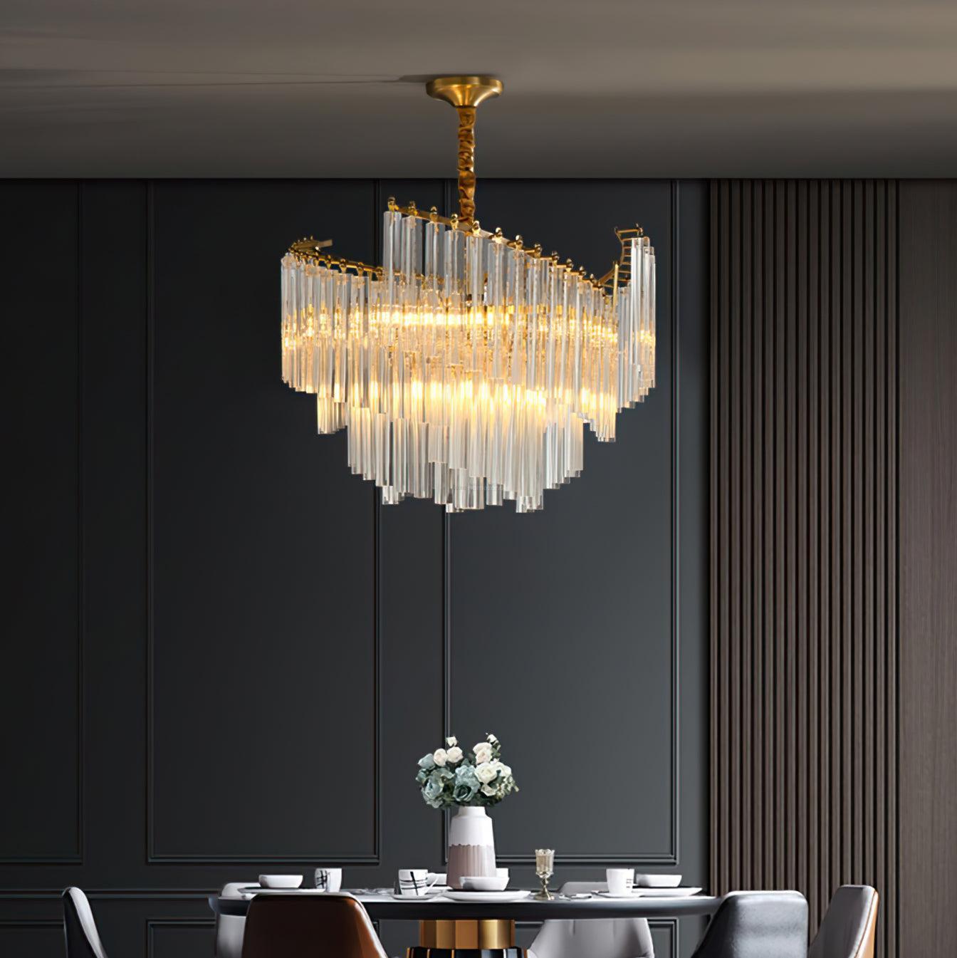 Brinicle Round Chandelier-Sylvia Space