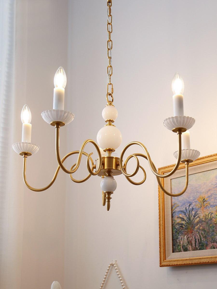Carlita Chandelier with 3/5 heads-Sylvia Space