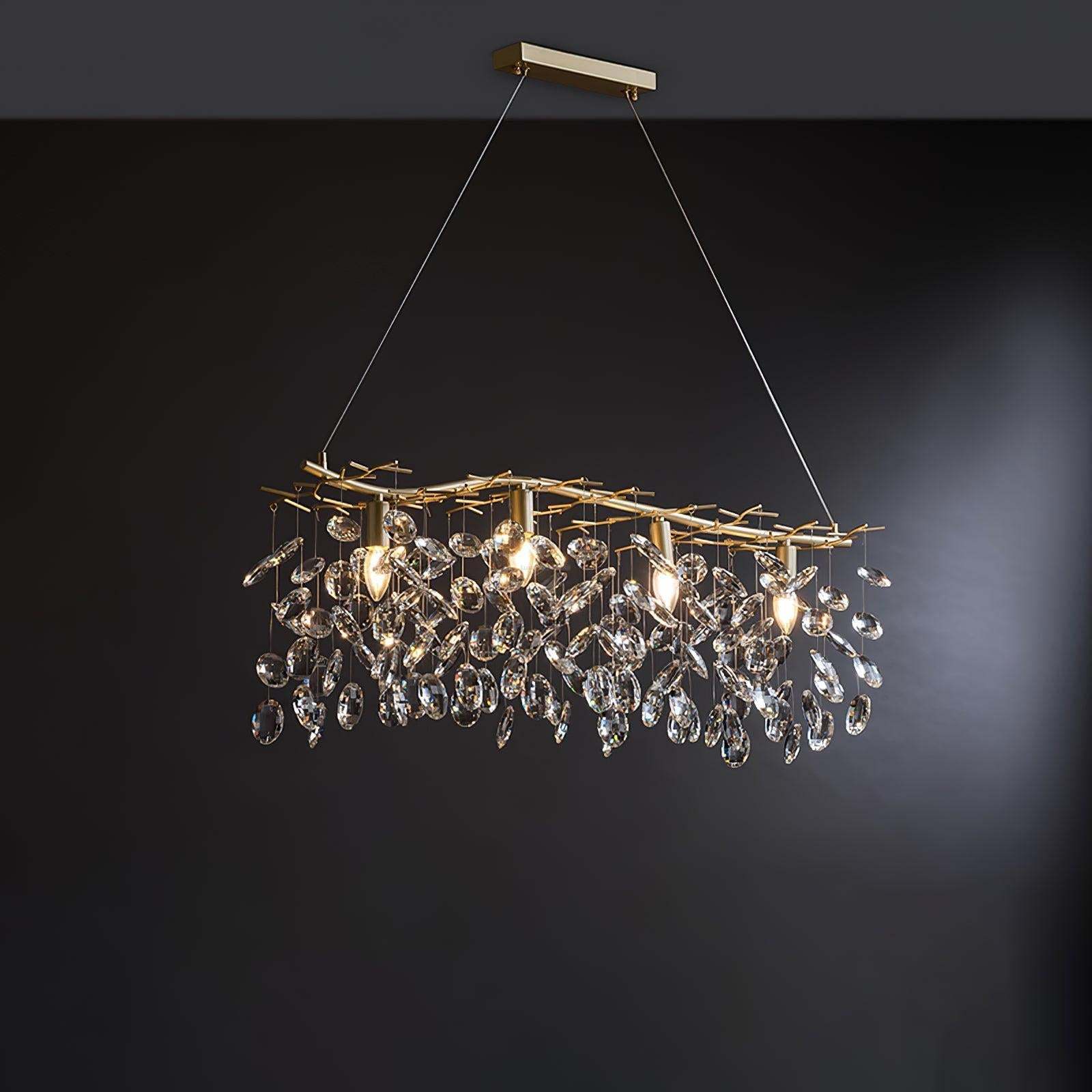 Sofia Chandeliers ∅ 26.3″~39.3''-Sylvia Space