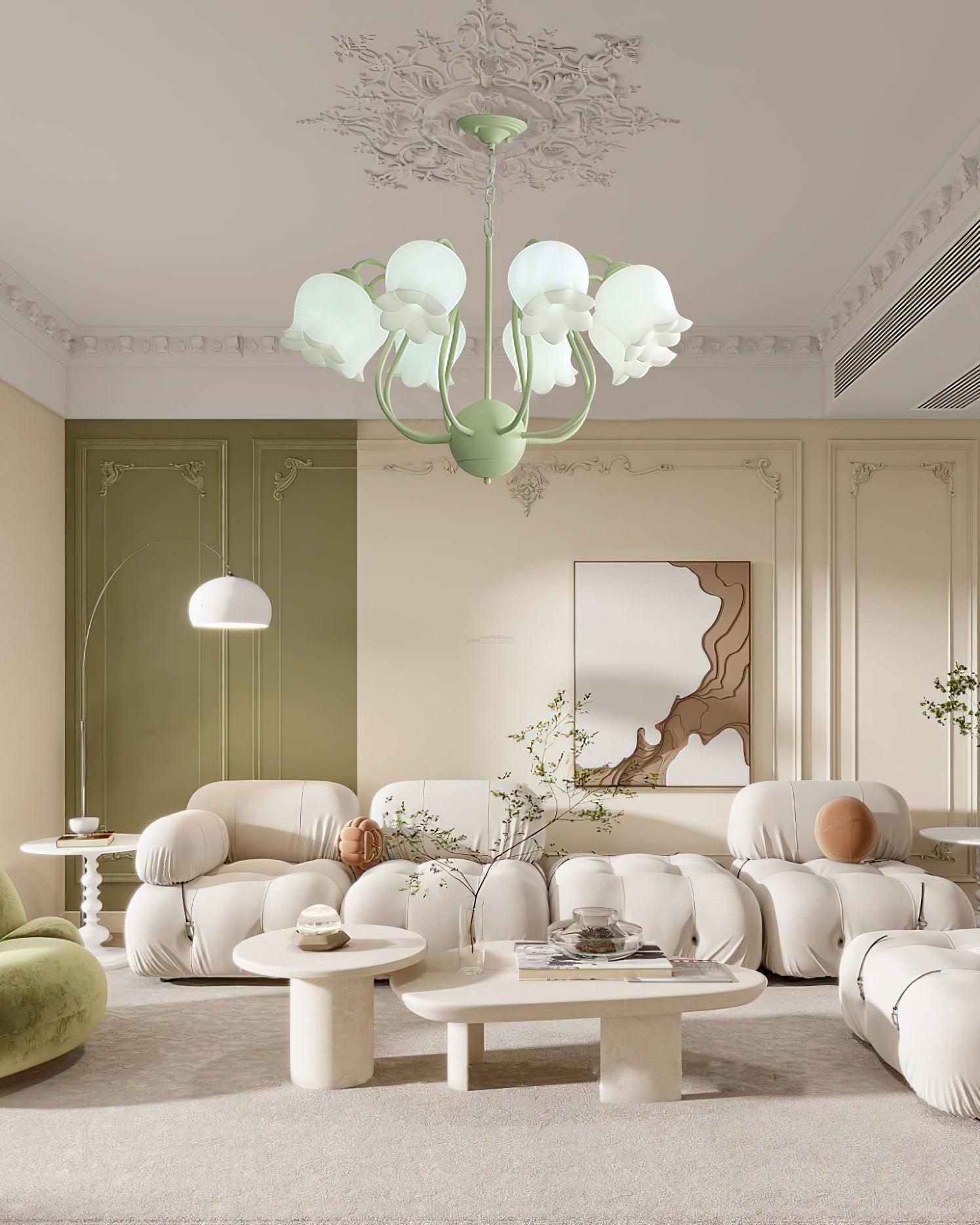 Lilium Chandelier with 3/5/6/8 heads-Sylvia Space