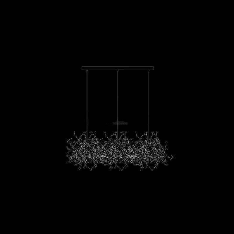 Shimmering Cloud Chandelier-Sylvia Space
