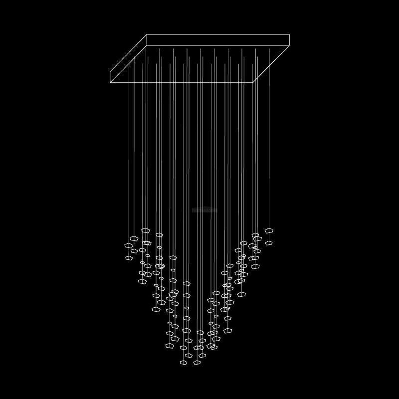 Charcoal Seris Chandeliers S to Z-Sylvia Space