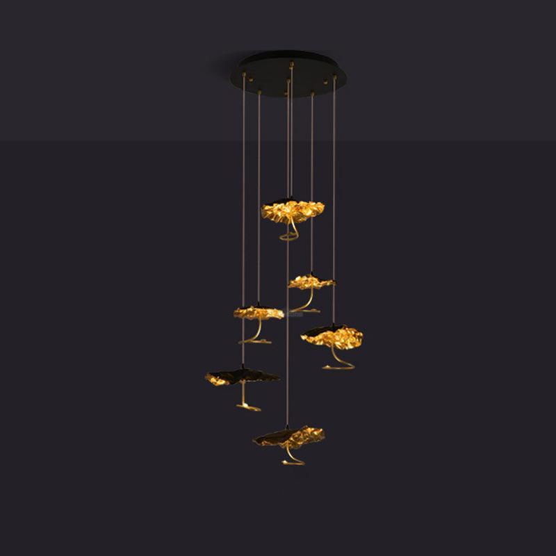 Brass Aviary Constellation Chandelier with 1/3/6/10/17/22 heads-Sylvia Space