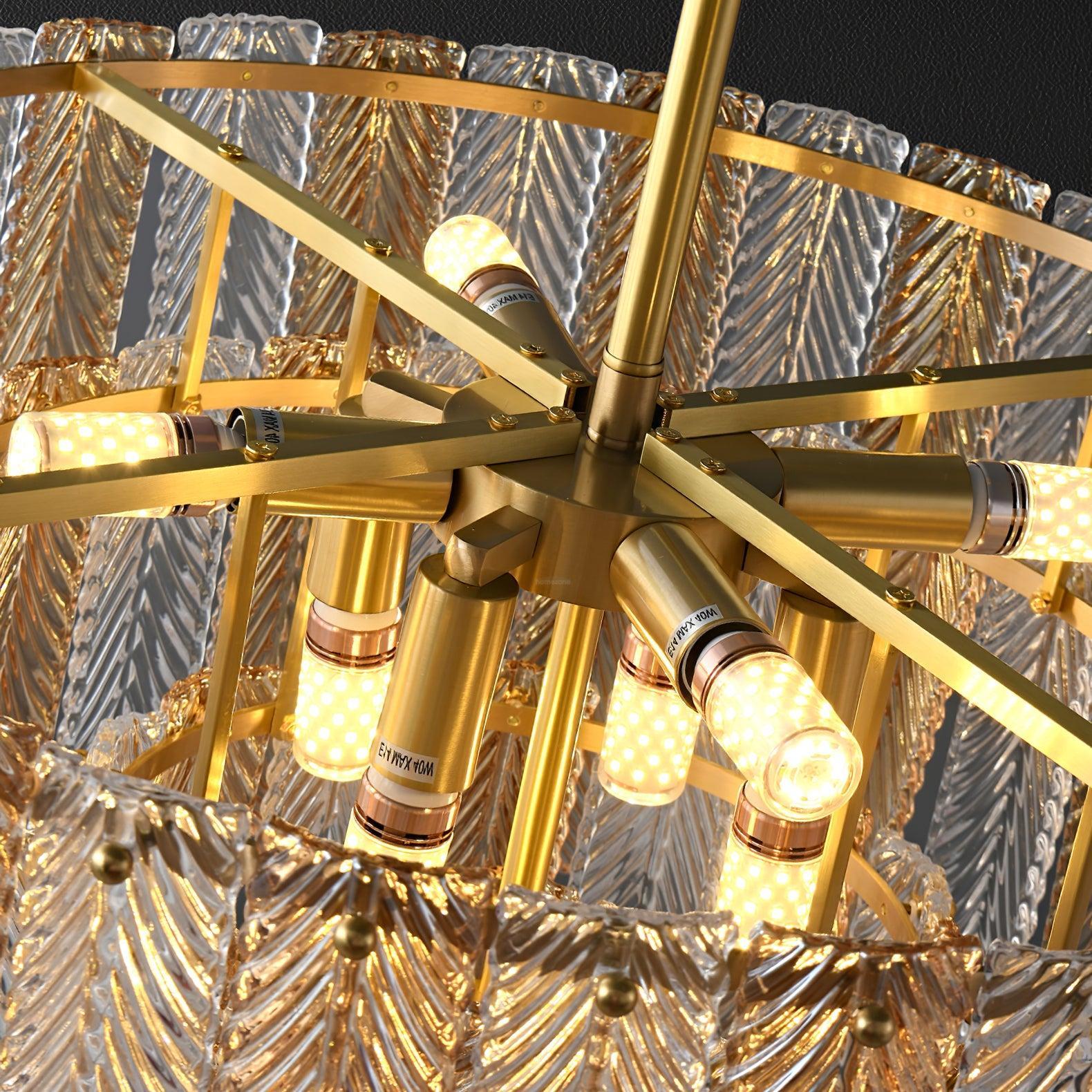 Nobelium Tribeca Chandelier  ∅ 17.7″~∅ 31.4″-Sylvia Space