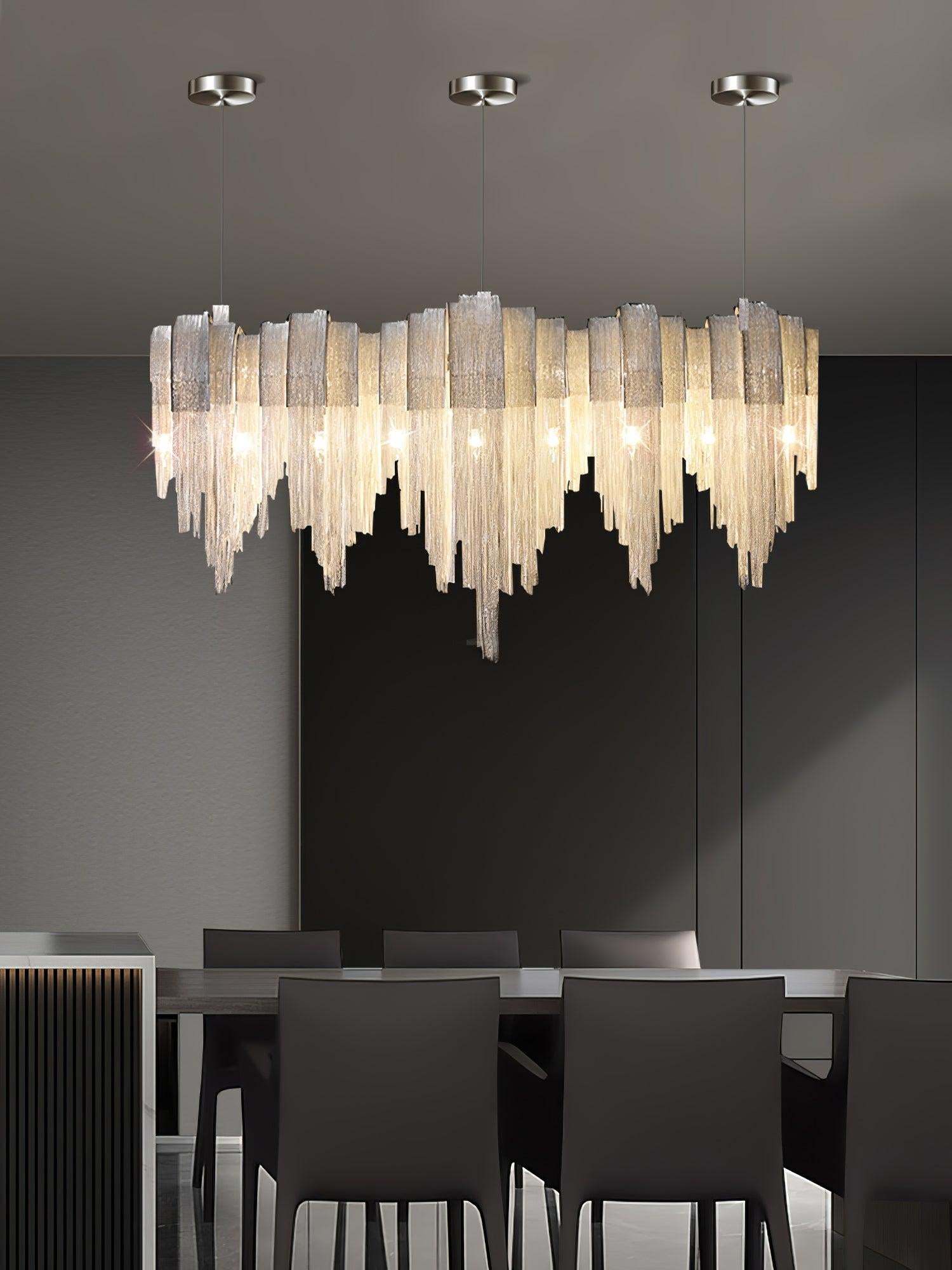 Length Chains Chandelier ∅ 23.6″-Sylvia Space