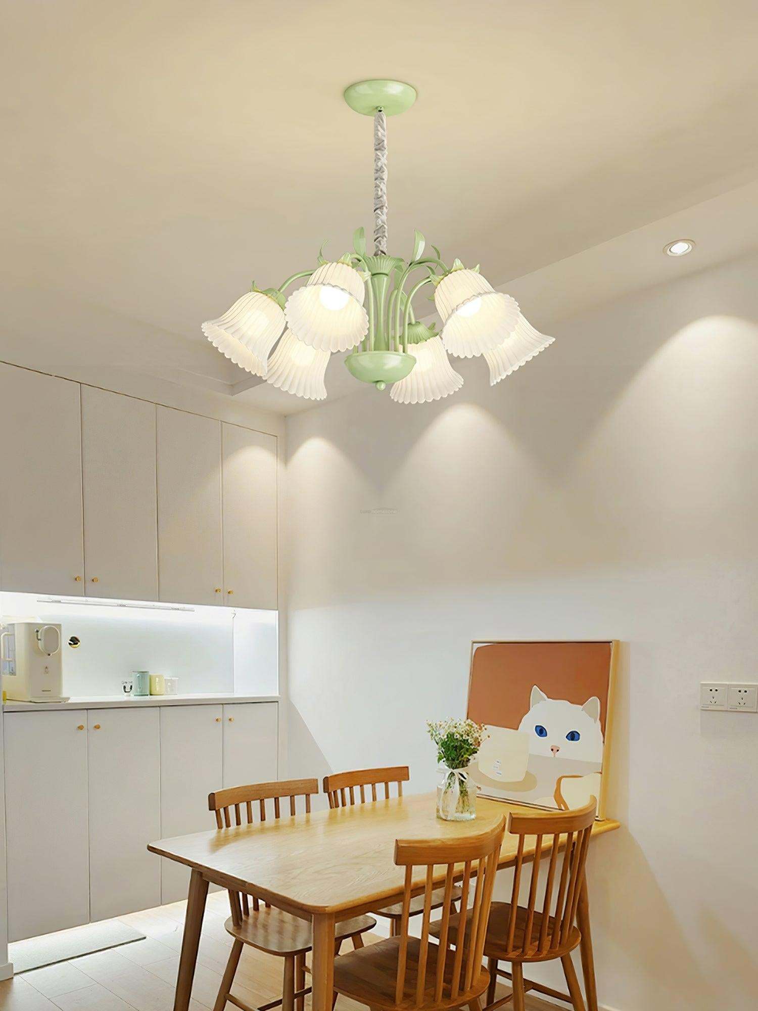 Petunia Chandelier with 6/8 heads-Sylvia Space