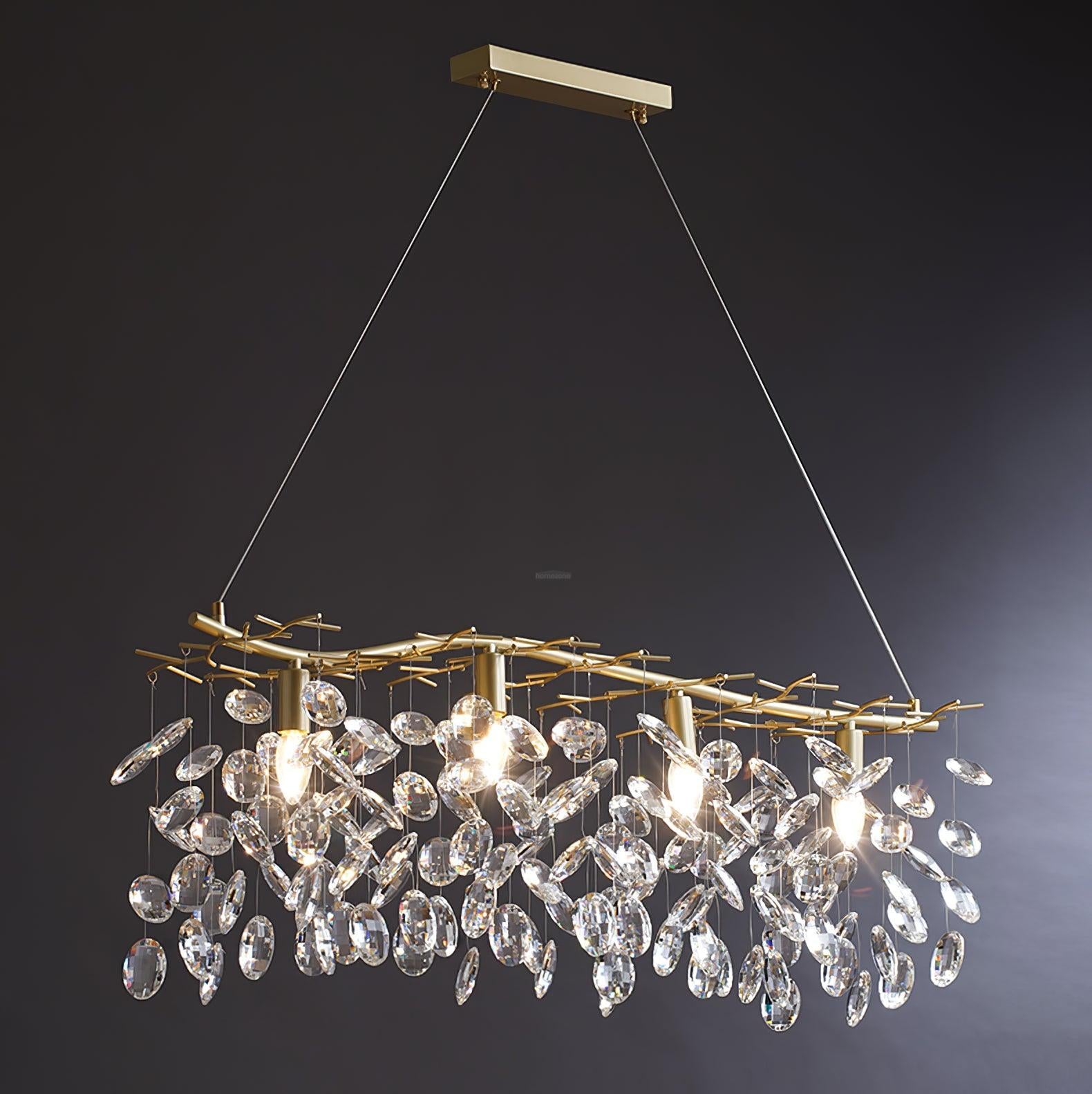 Sofia Chandeliers ∅ 26.3″~39.3''-Sylvia Space